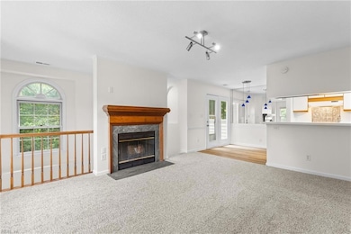 Very Open.  Plenty of natural lighting .  New LVP 