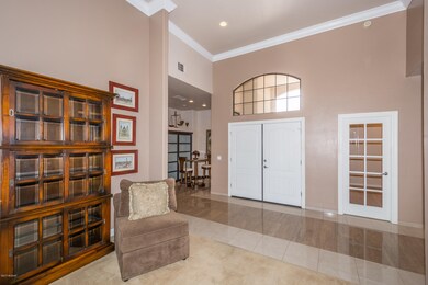 Marble Flooring in Foyer