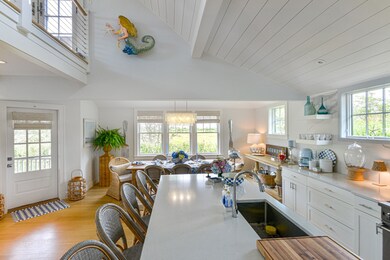 Kitchen Island with View to Dining Area