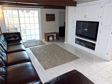 Den or Living room with built-in media center with