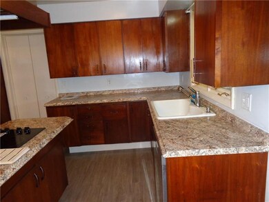 new counter tops and laminate floor