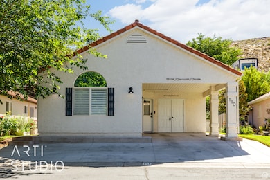 Mediterranean / spanish home with stucco siding