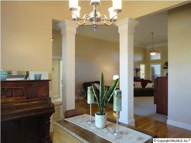Open floor plan makes this home great for family and entertaining.