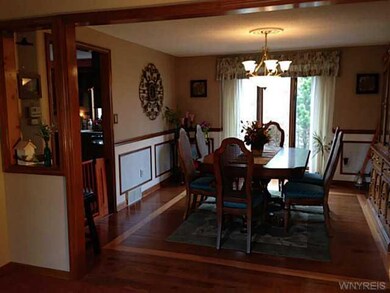 Dining Room. Another Room with a View to the Beaut