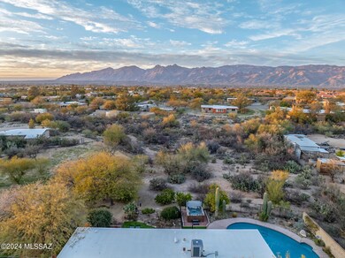 Backyard Faces the Mountains