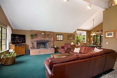 Living Room with Cozy Fireplace