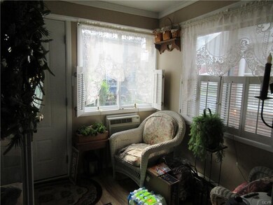Enclosed front porch