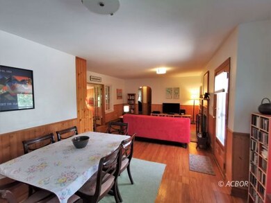 Dining and living area