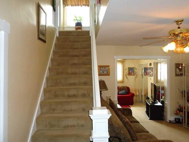 Living Room. View from Entry into living room, and