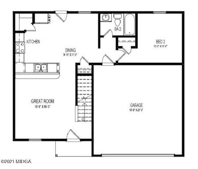 1802 2-Car - Floor Plan - BROCHURE - GRP