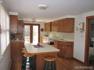 Kitchen with island