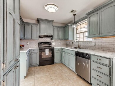 Newer stove and new vent hood.
