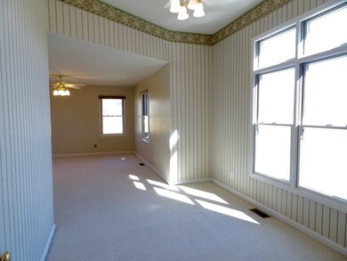 This room has a bedroom and sitting area