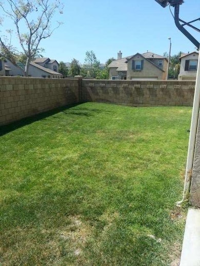 Side back yard