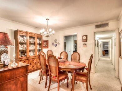 Dining Room.  Hall way leads to all bedrooms.
