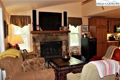 Living room with gas non vented fireplace