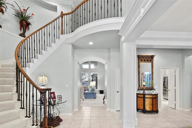 Grand entrance when entering the home!