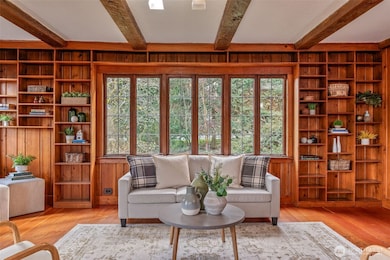 Living room view from Dining room.
