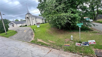 View of front of property with a front yard
