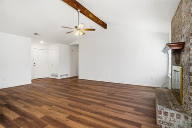 Clean white walls pair with lots of natural light.