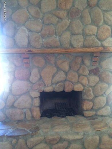 Stone Fireplace