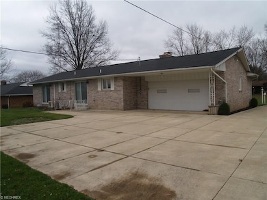 Rear of the home