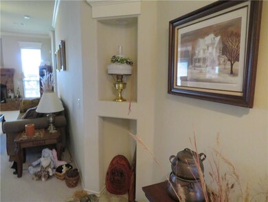 Builtin lighted alcove