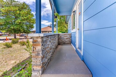 Covered front porch