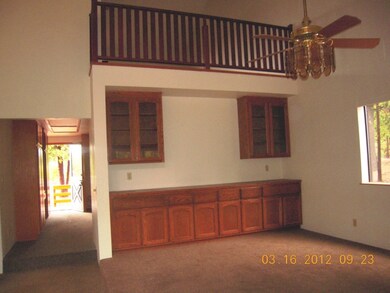 Dining room- built in cabinets