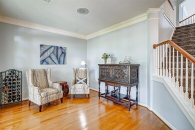 This home was a model home and there are lots of extras.  Most  windows are framed with beautiful picture frame molding