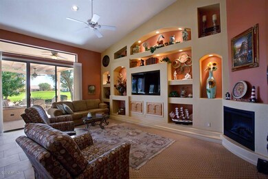 CUSTOM MEDIA CENTER W/ACCENT LIGHTING