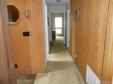 Hidden closet in hallway. 