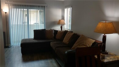 Living room with new sliders that open to the open