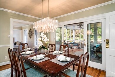 Beautiful formal dining room with top quality slid