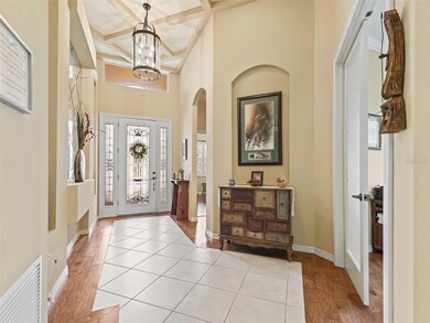 Front door with sparkling glass door & Sidelitghts