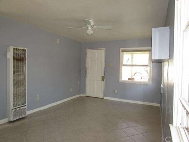 View of the living room from the kitchen