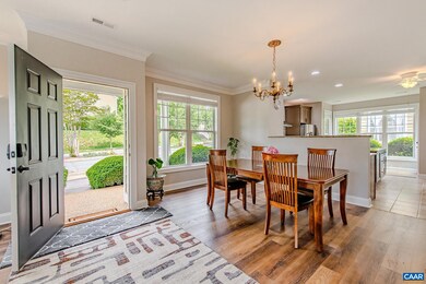 Dinning  area by the entry