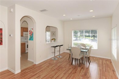 Downstairs on Right: Dining Area open to Kitchen, 