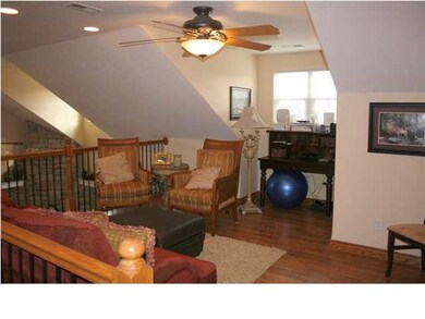 Great loft area for relaxing or visiting with fami