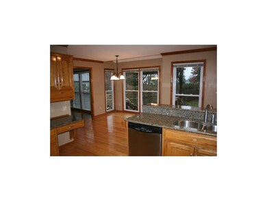 Beautiful ceiling to floor windows in the kitchen 