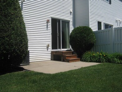 Your private patio with beautiful perennials!