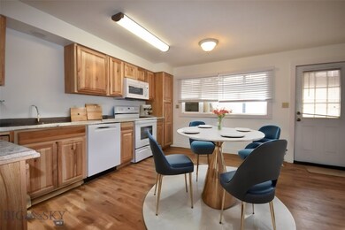 Main unit, kitchen and dining, virtually staged