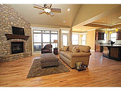 Living Room. Living room is open to kitchen and breakfast area