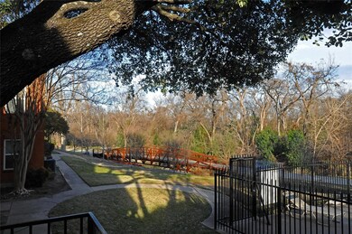 View of a bridge on Lake Highlands Trail as viewed