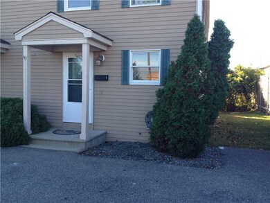 Exterior Front. Private entrance, Corner unit