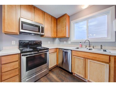 Kitchen features stainless steel appliances