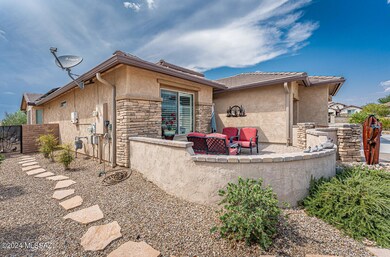 Courtyard,  Stone Facade,
