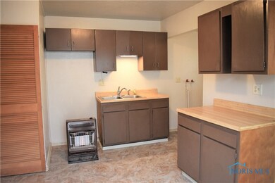 Kitchen (Space heater to be removed once new furna