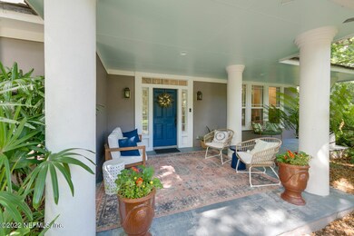 Covered porch