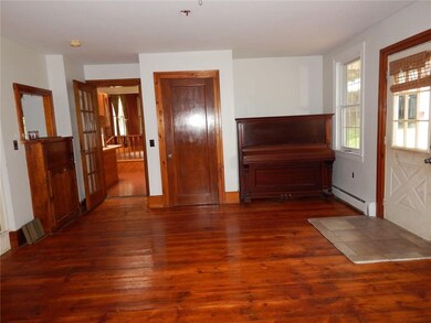 This versatile room could either be a family room 
